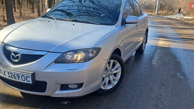 Сірий Мазда 3, об'ємом двигуна 1.6 л та пробігом 174 тис. км за 6199 $, фото 1 на Automoto.ua