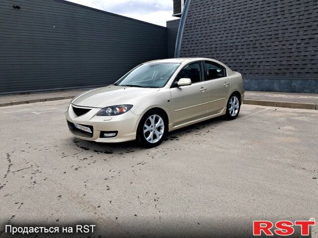 Серый Мазда 3, объемом двигателя 2 л и пробегом 217 тыс. км за 3950 $, фото 1 на Automoto.ua