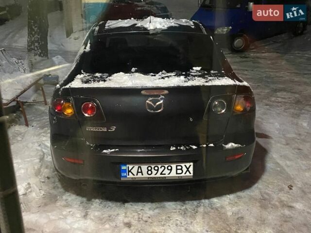 Серый Мазда 3, объемом двигателя 1.6 л и пробегом 188 тыс. км за 5300 $, фото 1 на Automoto.ua