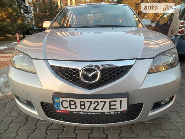 Серый Мазда 3, объемом двигателя 1.6 л и пробегом 220 тыс. км за 5222 $, фото 1 на Automoto.ua