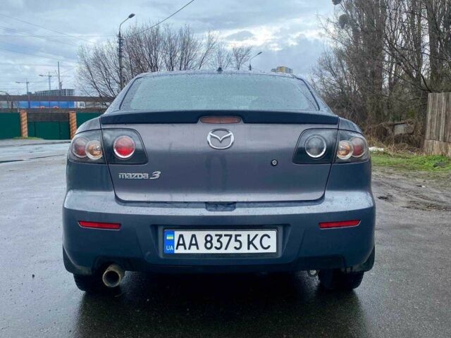 Серый Мазда 3, объемом двигателя 1.6 л и пробегом 355 тыс. км за 4500 $, фото 1 на Automoto.ua