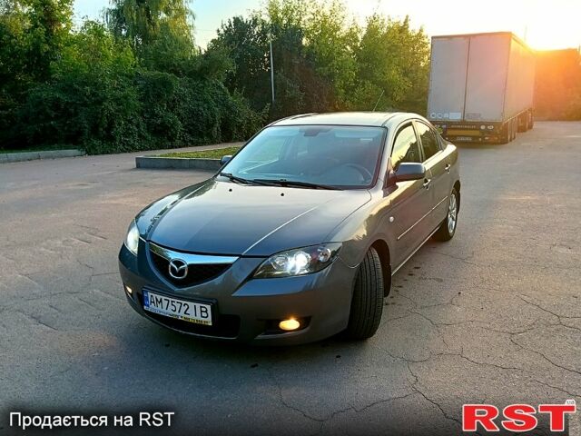 Сірий Мазда 3, об'ємом двигуна 1.6 л та пробігом 233 тис. км за 4500 $, фото 1 на Automoto.ua