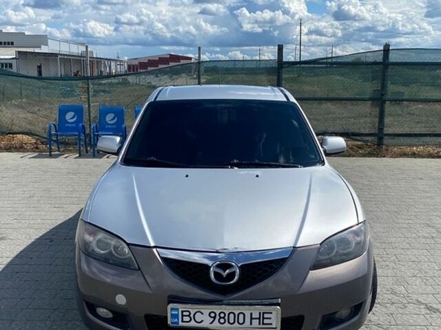Серый Мазда 3, объемом двигателя 1.6 л и пробегом 380 тыс. км за 3300 $, фото 1 на Automoto.ua