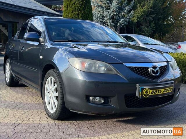 Серый Мазда 3, объемом двигателя 1.6 л и пробегом 147 тыс. км за 5999 $, фото 1 на Automoto.ua