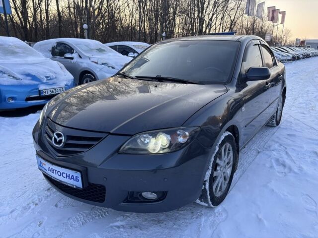 Серый Мазда 3, объемом двигателя 1.6 л и пробегом 226 тыс. км за 3000 $, фото 1 на Automoto.ua