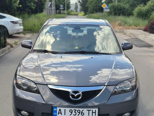Серый Мазда 3, объемом двигателя 1.6 л и пробегом 182 тыс. км за 6499 $, фото 1 на Automoto.ua