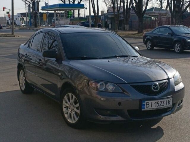Сірий Мазда 3, об'ємом двигуна 1.6 л та пробігом 208 тис. км за 4800 $, фото 1 на Automoto.ua