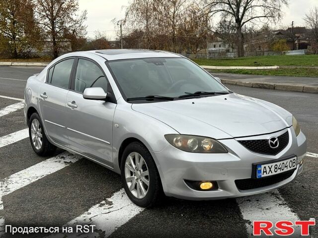 Серый Мазда 3, объемом двигателя 1.6 л и пробегом 217 тыс. км за 4850 $, фото 1 на Automoto.ua