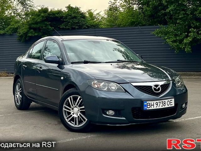 Серый Мазда 3, объемом двигателя 2 л и пробегом 170 тыс. км за 6200 $, фото 1 на Automoto.ua