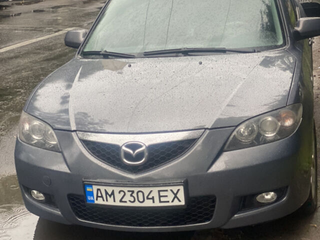 Серый Мазда 3, объемом двигателя 1.6 л и пробегом 312 тыс. км за 3500 $, фото 1 на Automoto.ua