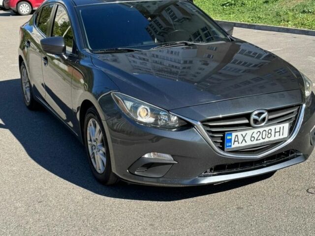 Серый Мазда 3, объемом двигателя 2 л и пробегом 176 тыс. км за 9350 $, фото 1 на Automoto.ua