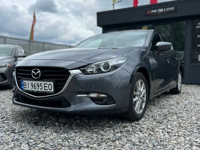 Серый Мазда 3, объемом двигателя 2 л и пробегом 145 тыс. км за 9800 $, фото 1 на Automoto.ua