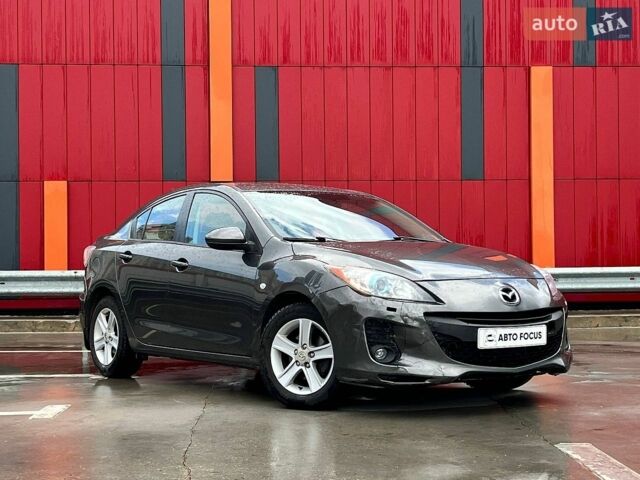 Серый Мазда 3, объемом двигателя 1.6 л и пробегом 135 тыс. км за 7490 $, фото 1 на Automoto.ua