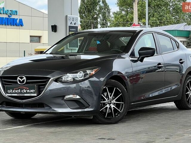 Серый Мазда 3, объемом двигателя 2 л и пробегом 183 тыс. км за 10199 $, фото 1 на Automoto.ua
