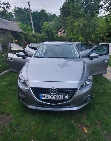 Серый Мазда 3, объемом двигателя 2 л и пробегом 137 тыс. км за 12800 $, фото 1 на Automoto.ua