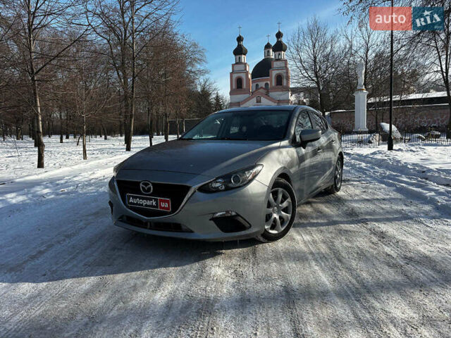 Серый Мазда 3, объемом двигателя 2 л и пробегом 186 тыс. км за 9490 $, фото 1 на Automoto.ua