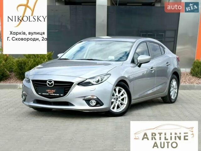 Серый Мазда 3, объемом двигателя 1.5 л и пробегом 75 тыс. км за 14300 $, фото 1 на Automoto.ua