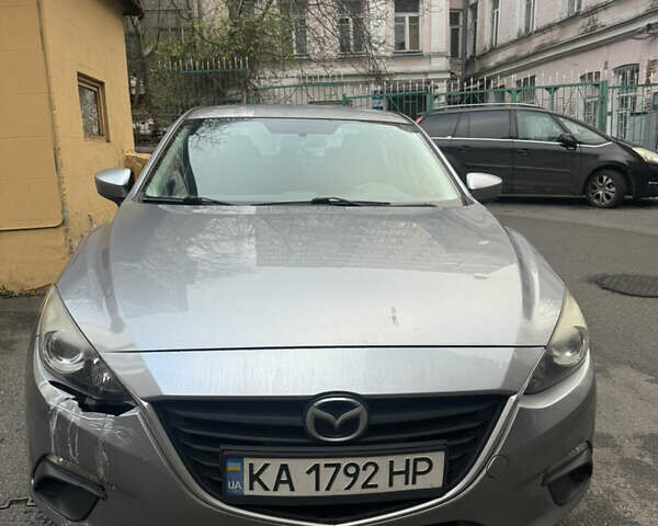Серый Мазда 3, объемом двигателя 1.6 л и пробегом 158 тыс. км за 12500 $, фото 1 на Automoto.ua