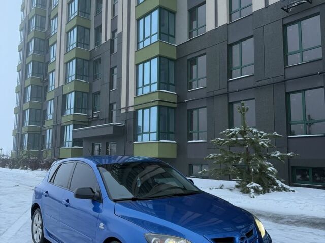 Синий Мазда 3, объемом двигателя 1.6 л и пробегом 216 тыс. км за 3950 $, фото 1 на Automoto.ua