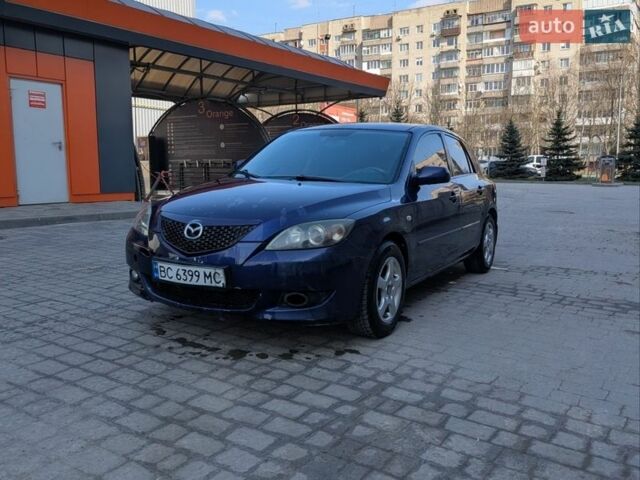 Синий Мазда 3, объемом двигателя 1.6 л и пробегом 286 тыс. км за 3300 $, фото 1 на Automoto.ua
