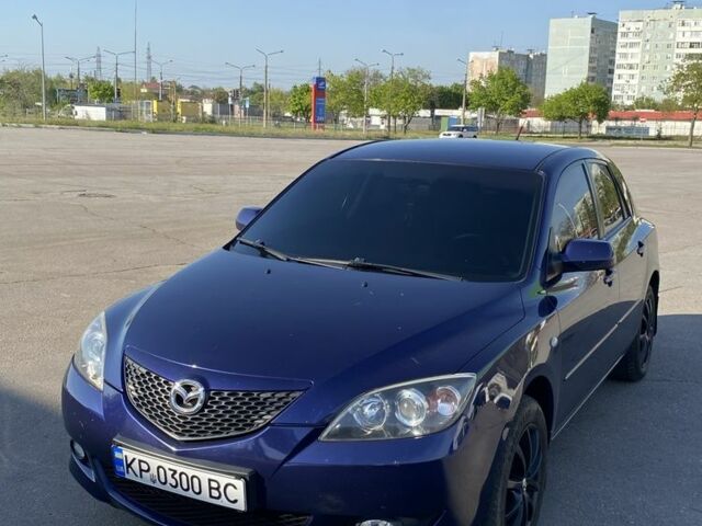 Синий Мазда 3, объемом двигателя 1.6 л и пробегом 250 тыс. км за 3950 $, фото 1 на Automoto.ua