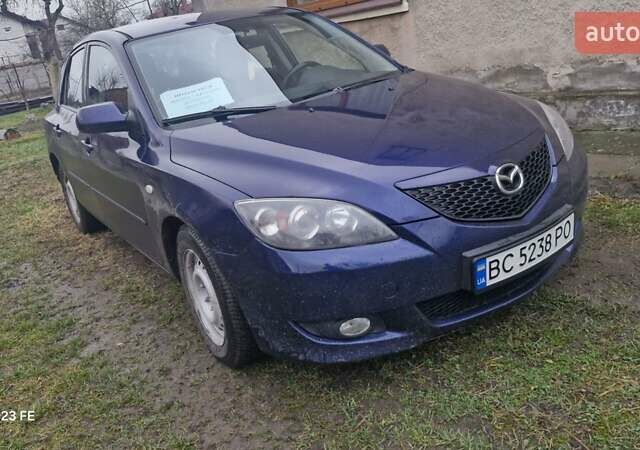 Синій Мазда 3, об'ємом двигуна 1.6 л та пробігом 273 тис. км за 4500 $, фото 1 на Automoto.ua