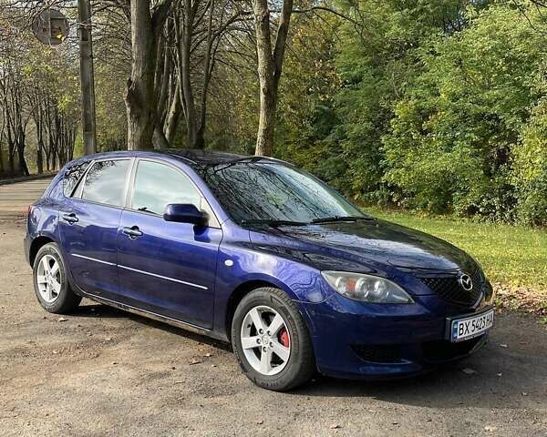 Мазда 3 2004 в Хмельницком на Automoto.ua Синий Мазда 3, объемом двигателя 1.6 л и пробегом 191 тыс. км за 3000 $, фото 1 на Automoto.ua