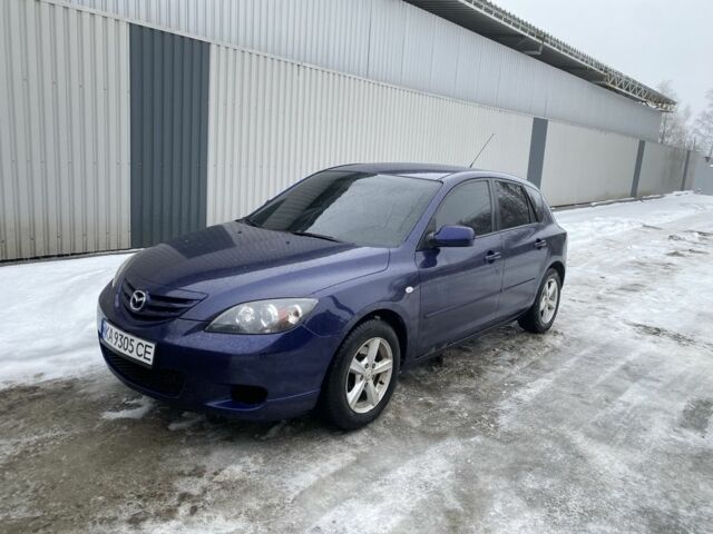 Синий Мазда 3, объемом двигателя 1.6 л и пробегом 287 тыс. км за 4000 $, фото 1 на Automoto.ua