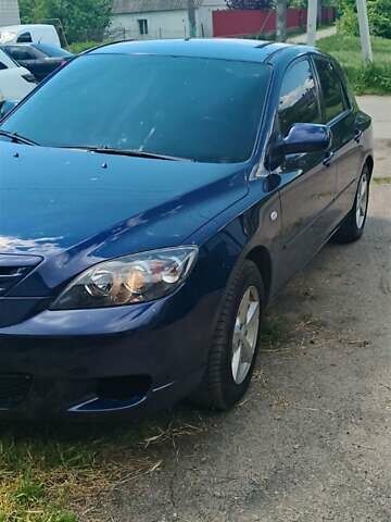 Синий Мазда 3, объемом двигателя 1.6 л и пробегом 280 тыс. км за 4100 $, фото 1 на Automoto.ua