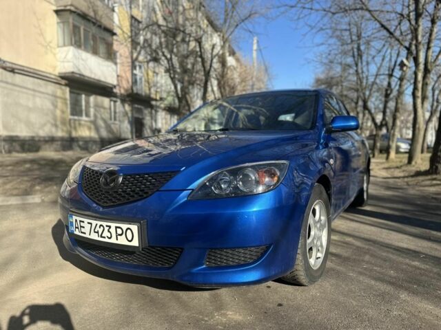 Синий Мазда 3, объемом двигателя 1.3 л и пробегом 256 тыс. км за 4000 $, фото 1 на Automoto.ua