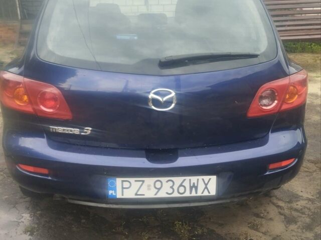 Синий Мазда 3, объемом двигателя 1.6 л и пробегом 235 тыс. км за 2500 $, фото 1 на Automoto.ua