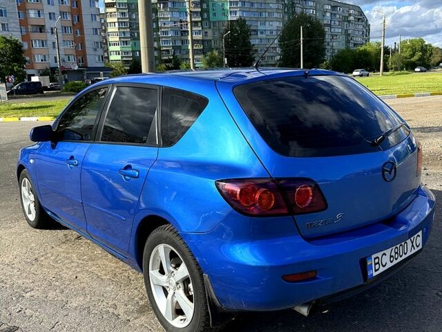 Синий Мазда 3, объемом двигателя 1.6 л и пробегом 170 тыс. км за 3850 $, фото 1 на Automoto.ua