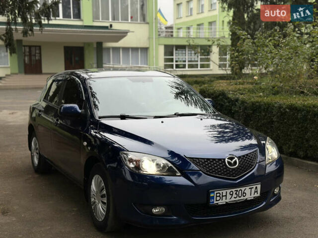 Синий Мазда 3, объемом двигателя 1.6 л и пробегом 238 тыс. км за 3700 $, фото 1 на Automoto.ua