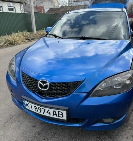 Синий Мазда 3, объемом двигателя 1.6 л и пробегом 279 тыс. км за 3500 $, фото 1 на Automoto.ua