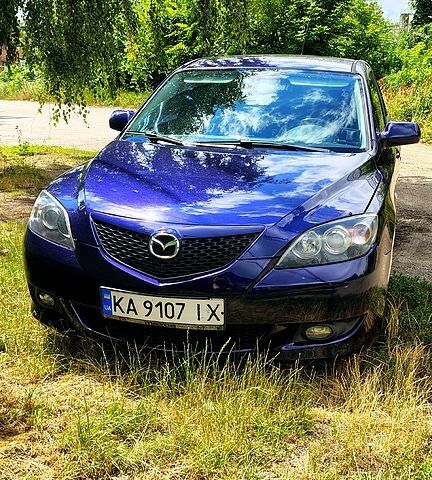 Синий Мазда 3, объемом двигателя 1.6 л и пробегом 280 тыс. км за 4200 $, фото 1 на Automoto.ua