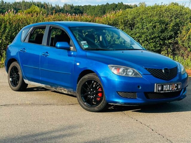 Синий Мазда 3, объемом двигателя 1.6 л и пробегом 240 тыс. км за 3207 $, фото 1 на Automoto.ua