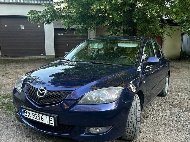 Синий Мазда 3, объемом двигателя 1.6 л и пробегом 288 тыс. км за 3650 $, фото 1 на Automoto.ua