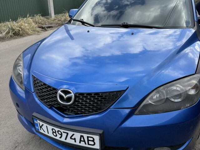 Синий Мазда 3, объемом двигателя 1.6 л и пробегом 279 тыс. км за 3500 $, фото 1 на Automoto.ua