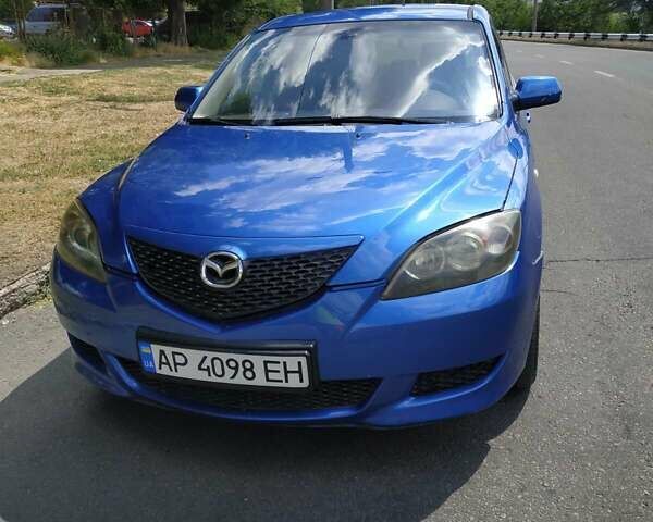Синий Мазда 3, объемом двигателя 1.6 л и пробегом 89 тыс. км за 4900 $, фото 1 на Automoto.ua