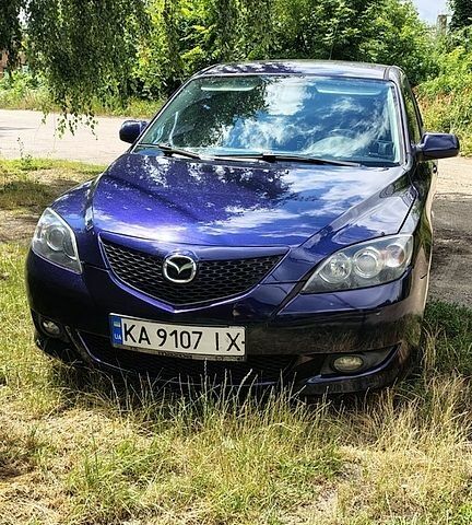 Синий Мазда 3, объемом двигателя 1.6 л и пробегом 280 тыс. км за 4200 $, фото 1 на Automoto.ua