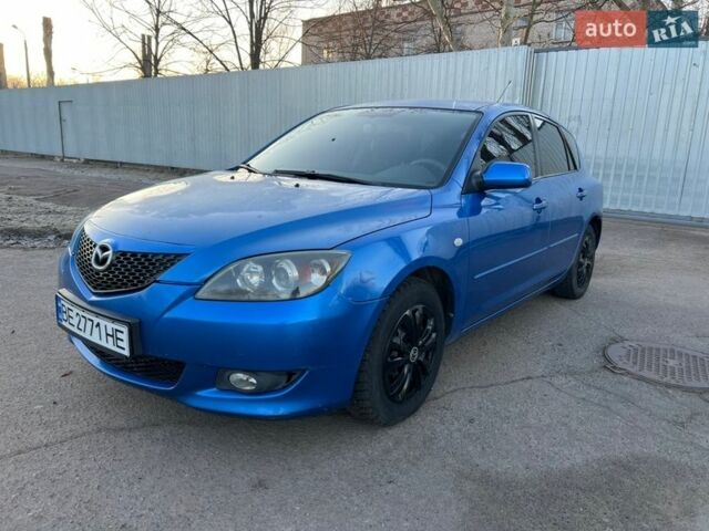 Синий Мазда 3, объемом двигателя 1.56 л и пробегом 331 тыс. км за 3999 $, фото 1 на Automoto.ua