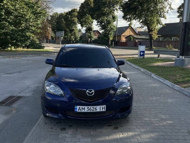 Синий Мазда 3, объемом двигателя 1.3 л и пробегом 270 тыс. км за 3499 $, фото 1 на Automoto.ua
