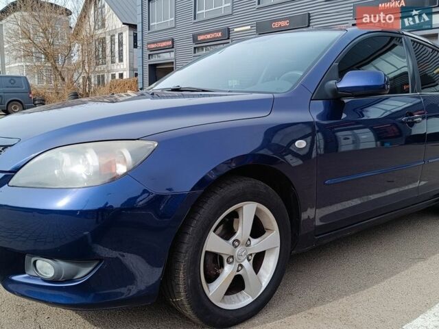 Синий Мазда 3, объемом двигателя 1.6 л и пробегом 181 тыс. км за 5200 $, фото 1 на Automoto.ua