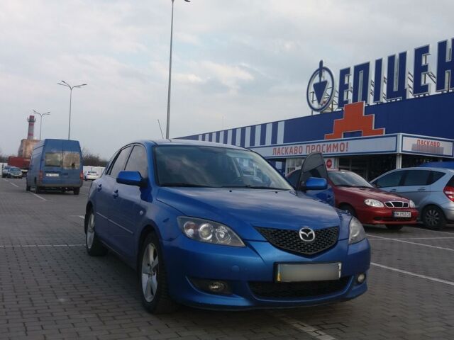 Синій Мазда 3, об'ємом двигуна 1.6 л та пробігом 300 тис. км за 5600 $, фото 1 на Automoto.ua