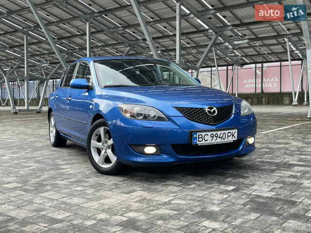 Синий Мазда 3, объемом двигателя 1.6 л и пробегом 207 тыс. км за 4690 $, фото 1 на Automoto.ua