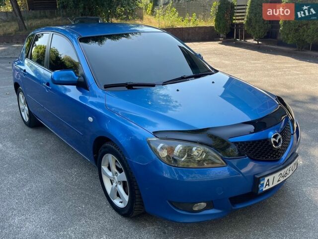 Синий Мазда 3, объемом двигателя 1.6 л и пробегом 280 тыс. км за 4400 $, фото 1 на Automoto.ua