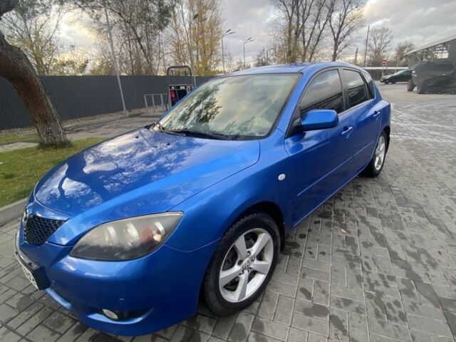 Синий Мазда 3, объемом двигателя 1.6 л и пробегом 140 тыс. км за 4500 $, фото 1 на Automoto.ua