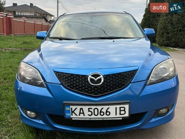 Синий Мазда 3, объемом двигателя 1.6 л и пробегом 260 тыс. км за 4200 $, фото 1 на Automoto.ua