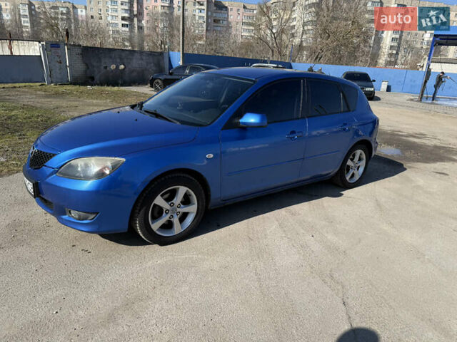 Синий Мазда 3, объемом двигателя 1.6 л и пробегом 260 тыс. км за 4900 $, фото 1 на Automoto.ua