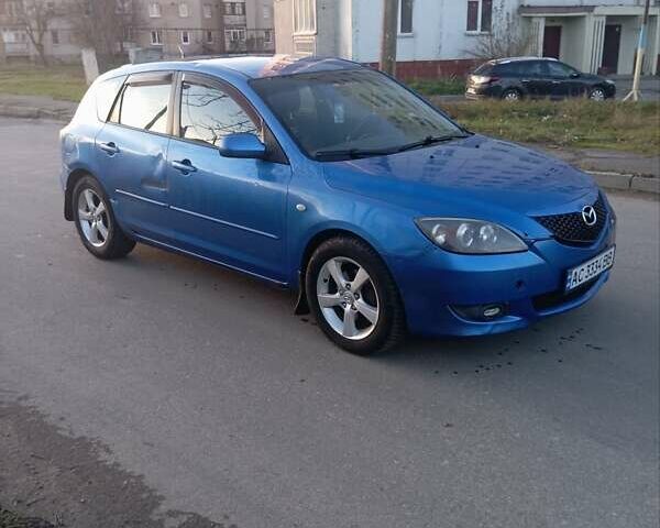 Синий Мазда 3, объемом двигателя 1.56 л и пробегом 420 тыс. км за 2900 $, фото 1 на Automoto.ua